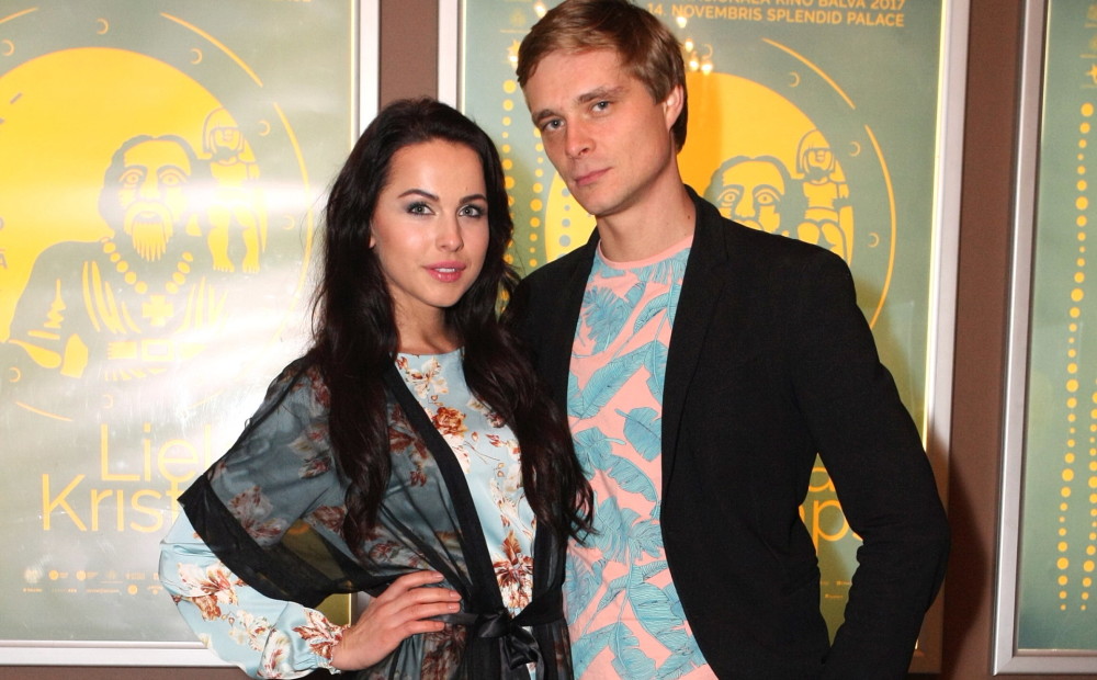 Divorced Daile Theater beautiful couple Lelde Dreimane and Kaspars Zāle