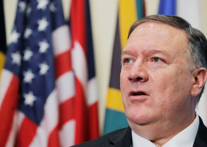 Pompeo pieļauj iespēju atsākt sarunas ar talibiem