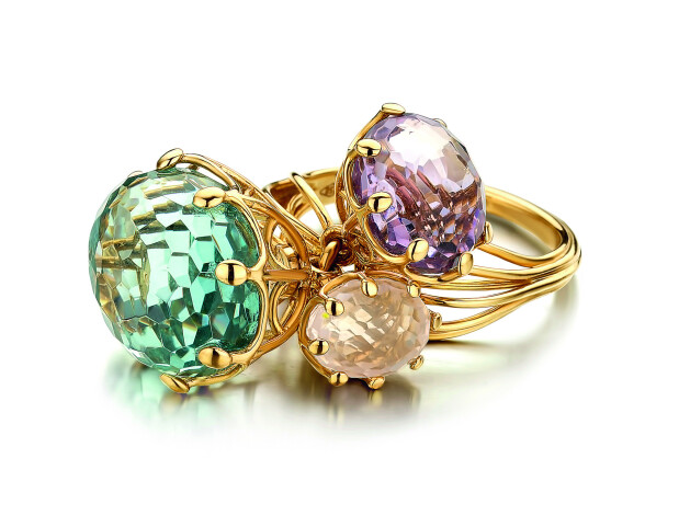 Gredzens un aproce no kolekcijas "Ipanema Bon Bon".