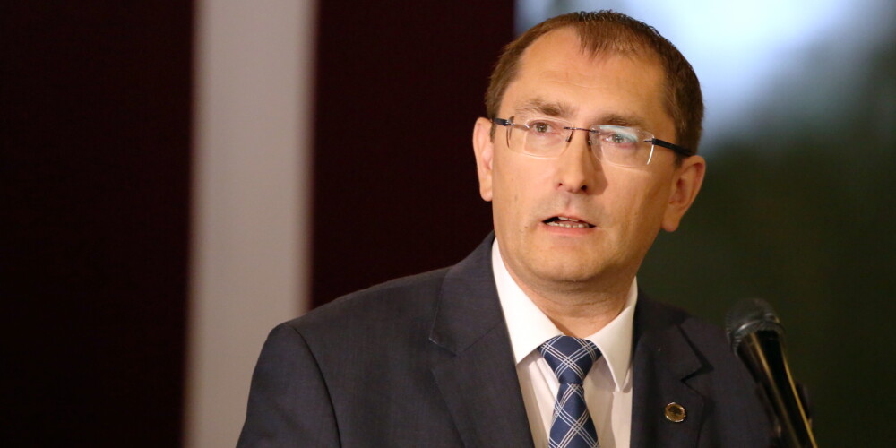 Satiksmes ministrs Tālis Linkaits.