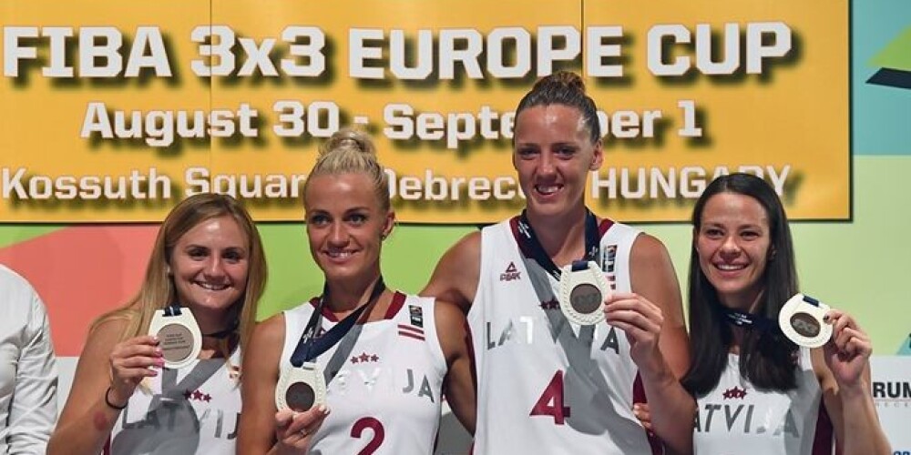Pēc Latvijas izcīnītās bronzas medaļas LBS izveido 3x3 basketbola Dāmu sērijas turnīru