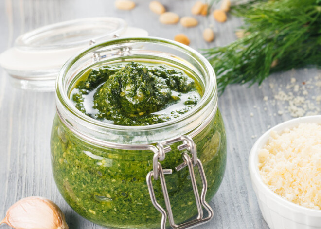 Diļļu pesto – parastais un ar baziliku