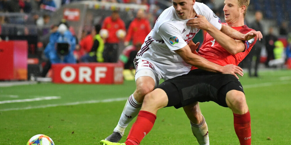 Pēc Latvijas sagraušanas Austrijas futbolists aizballējas svinībās un netiek spēlēt pret Poliju