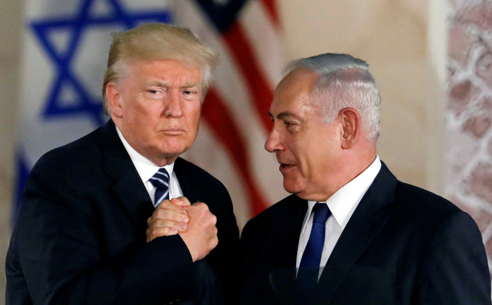 Tramps ar Netanjahu pārrunājis ASV un Izraēlas 