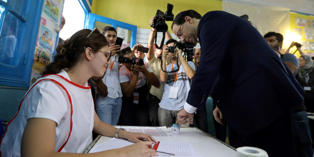 Tunisijā notiek prezidenta vēlēšanas