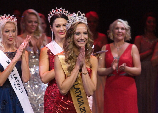 FOTO: noskaidrota konkursa "Misis Latvija 2019" uzvarētāja