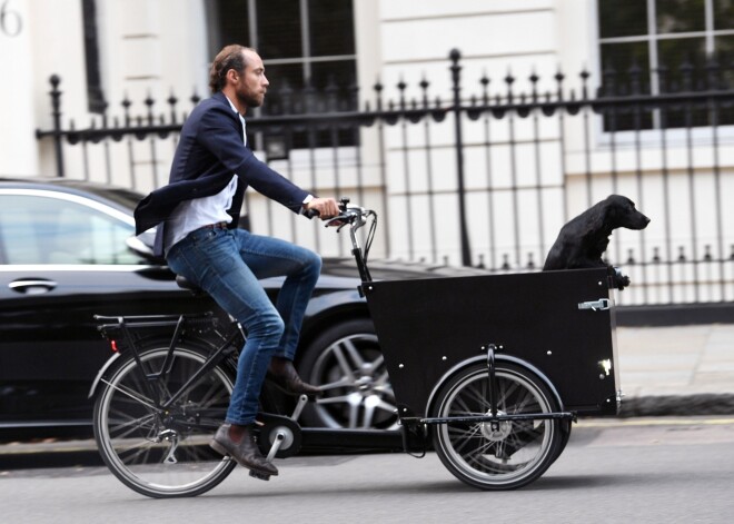Hercogienes Ketrīnas brālim stilīgs suņu velosipēds par bargu naudu