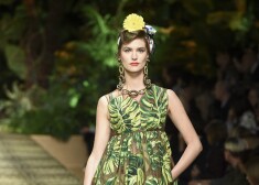 "Dolce & Gabbana" modes šovu pārvērš par izsmalcinātiem džungļiem
