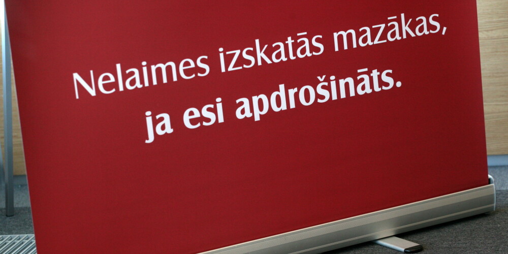 Apdrošināšanas kompānijas Latvijā pērn nopelnījušas 15,37 miljonus eiro