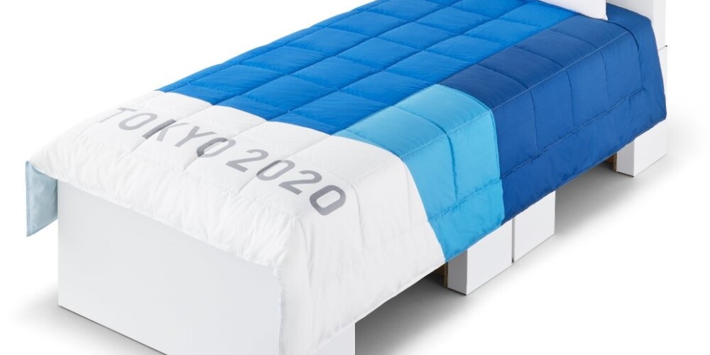 Tokijas olimpiskajās spēlēs sportistus guldīs kartona gultās