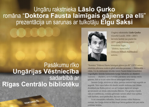 "Ungārijas dienu 2019" atklāšanas pasākums Rīgas Centrālajā bibliotēkā