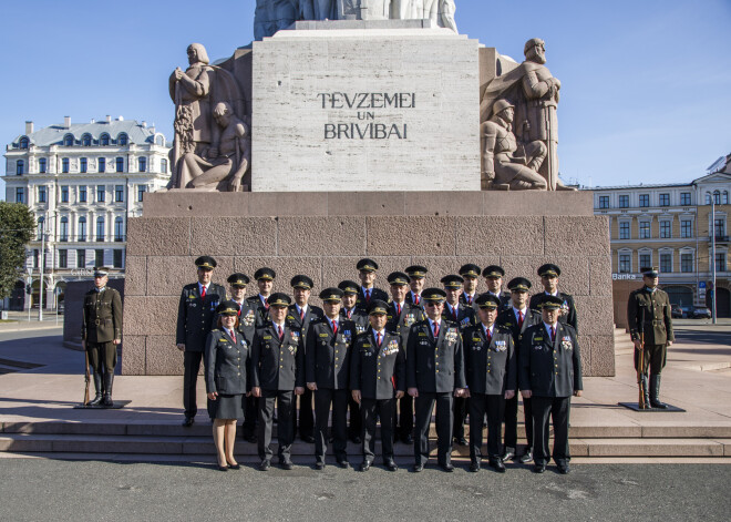 FOTO: Rīgas pašvaldības policija atzīmē 29. gadadienu