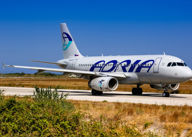 Bankrotē slovēņu aviokompānija "Adria Airways"