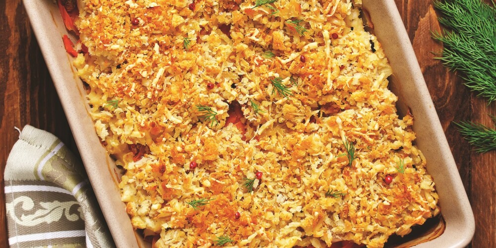 Zivs un makaronu sacepums