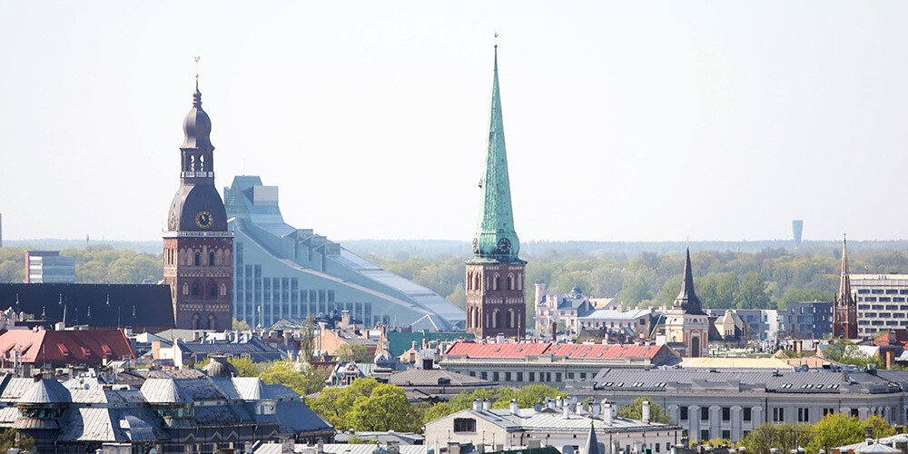 Rīgas panorāma. 