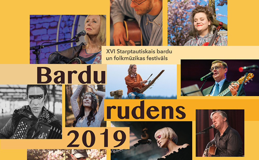 Notiks bardu un folkmūzikas festivāls “Bardu rudens 2019”
