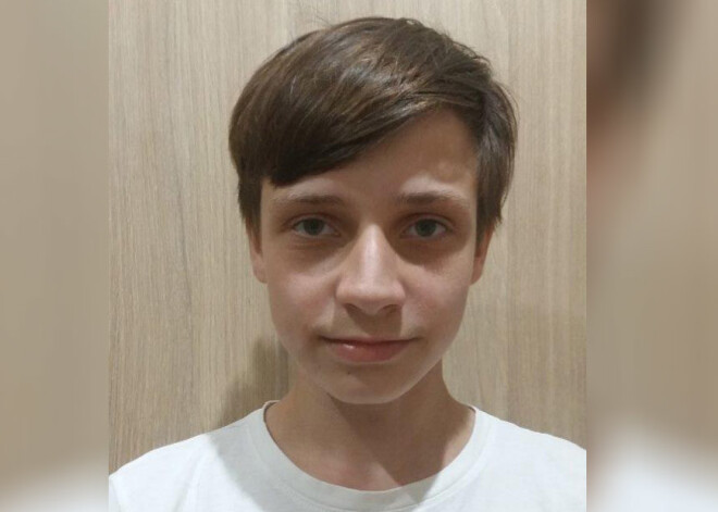 Policija Rīgā meklē 14 gadus veco Dāvidu Gertmanu