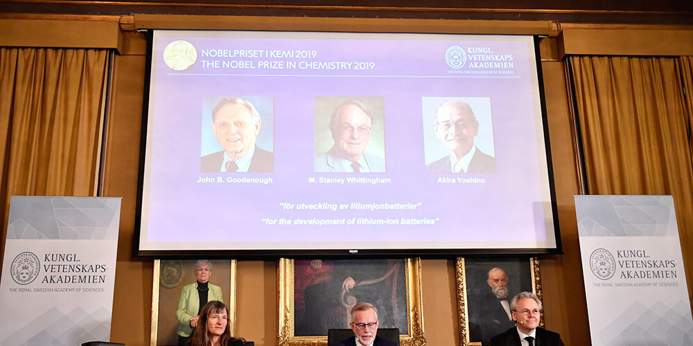 Nobela prēmija ķīmijā piešķirta par litija jonu bateriju izstrādi