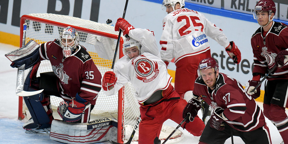 KHL atzīst tiesnešu kļūdu, pēc kuras "Vitjaz" guva uzvaras vārtus pār "Dinamo"