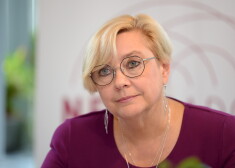 Nacionālās elektronisko plašsaziņas līdzekļu padomes vadītāja Dace Ķezbere.