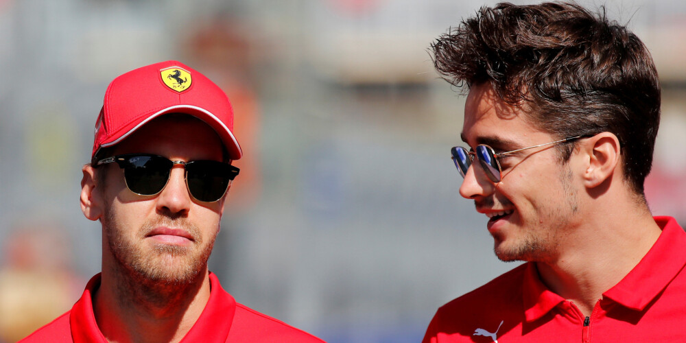 "Ferrari" pilotu necienīgā attieksme vienam pret otru vairs neatkārtošoties