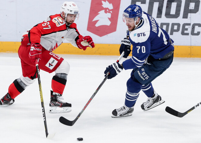 Indrašim un Karsumam vārtu guvumi KHL mačos