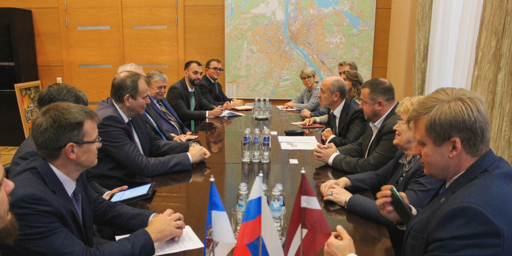 Rīga un Sanktpēterburga pārrunā līdzšinējo un turpmāko sadarbību