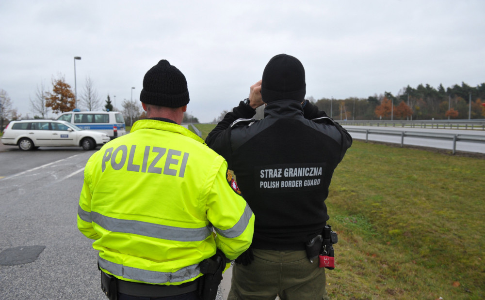 Vācijas policija pastiprinās robežas kontroli