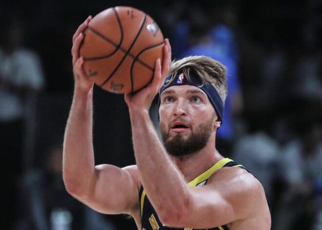 Sabonis tiek pie teju 75 miljonus ASV dolāru vērta līguma ar "Pacers"