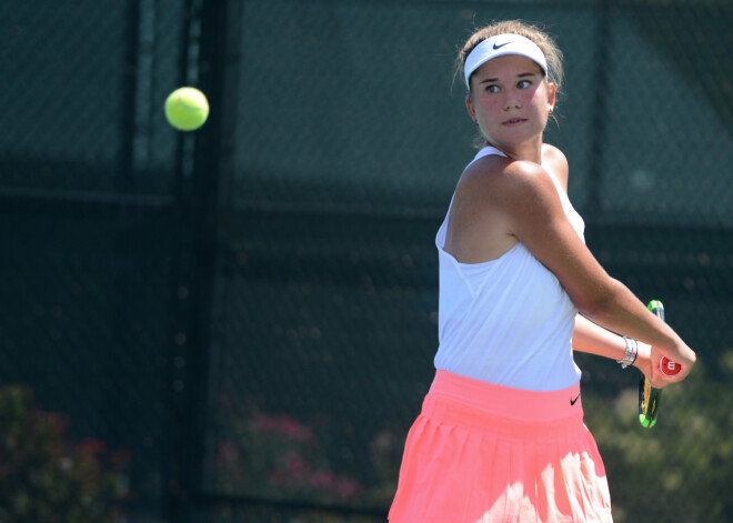 Bartone pirmajā ITF junioru finālturnīra spēlē izcīna uzvaru