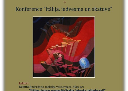 Konference “Itālija, iedvesma un skatuve” Rīgas Centrālajā bibliotēkā