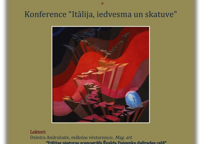 Konference “Itālija, iedvesma un skatuve” Rīgas Centrālajā bibliotēkā