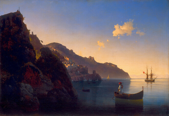 Amalfi piekraste (1841).