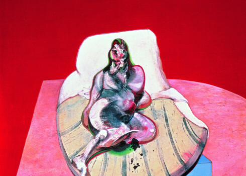 Frānsiss Bēkons. Henrietes Moraesas portreta studija, 1964.