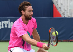 Latvijas vīriešu tenisa pirmā rakete Ernests Gulbis.