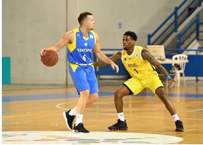 Vītols iemet visus septiņus trīspunktniekus, "Ventspils" basketbolisti svin otro uzvaru FIBA Eiropas kausā