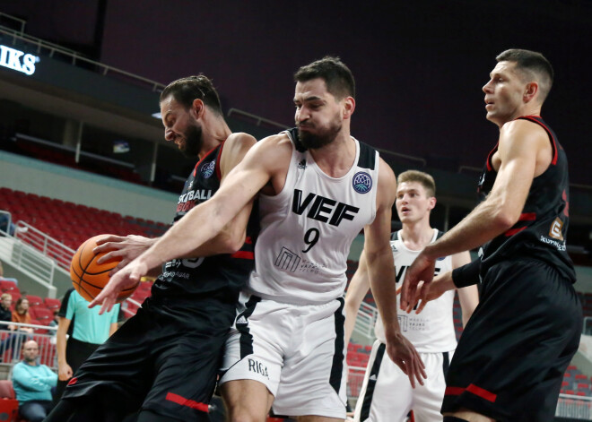 "VEF Rīga" FIBA Čempionu līgā piedzīvo sagrāvi savā laukumā