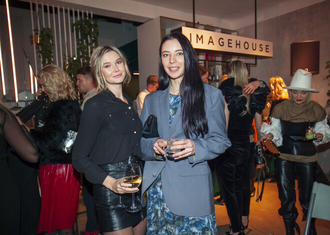 Rīgas modes nedēļas 2019 pirmās dienas noslēgumā notika ballīte interjera salonā Imagehouse.