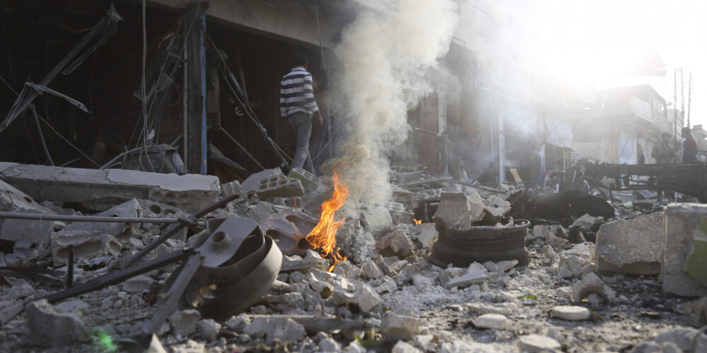 Sprādzienā Turcijas ieņemtā pilsētā Sīrijā nogalināti 15 cilvēki