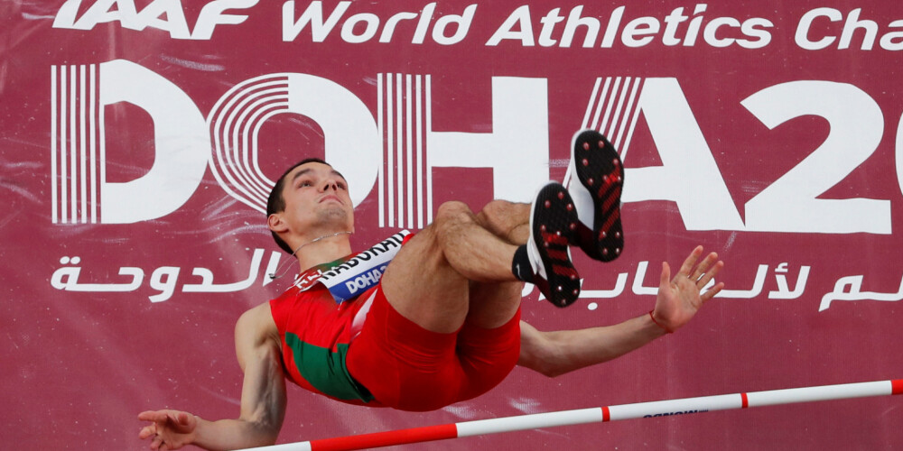 Baltkrievu augstlēcējs saņem pagaidu diskvalifikāciju par iespējamu dopinga pēdu slēpšanu