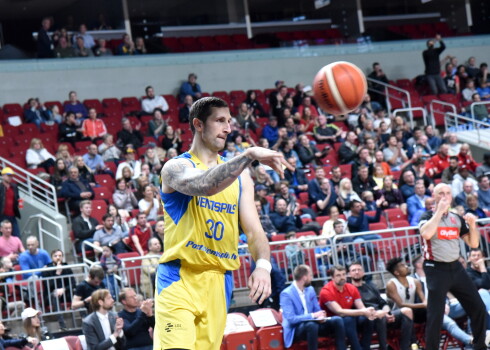 Ronalds Zaķis bija viens no veiksmīgākajiem BK "Ventspils" rindās.