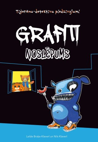 “Grafiti noslēpums” ir autoru Leldes Braķes-Klaverī un Nila Klaverī (12 gadi) otrā kopīgi sarakstītā un ilustrētā grāmatiņa sērijā “Tīģerēnu-detektīvu” piedzīvojumi.