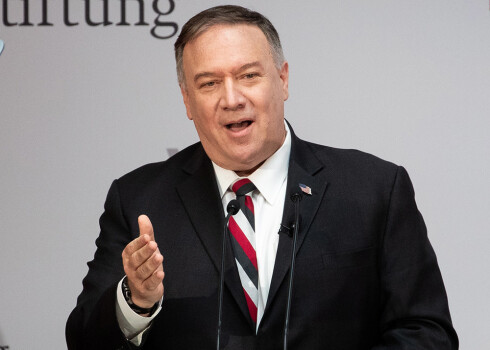 ASV valsts sekretārs Maiks Pompeo.