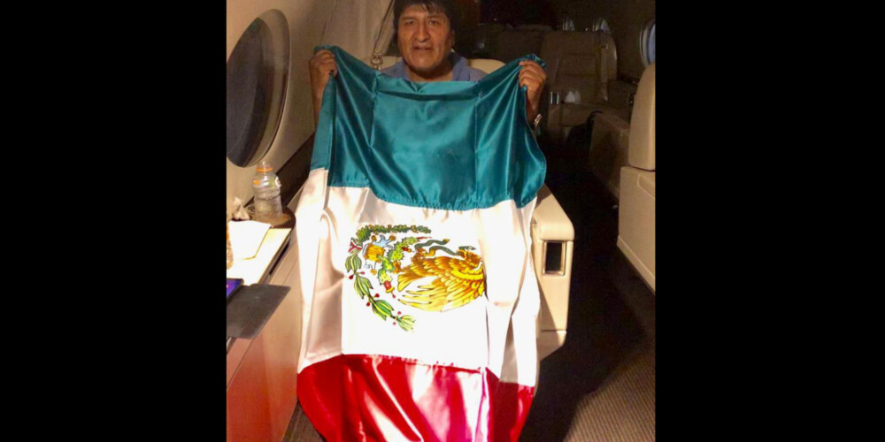 Demisionējušais Bolīvijas prezidents Moraless patvēries Meksikā