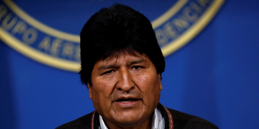 Bolīvijas eksprezidents Moraless ieradies Meksikā