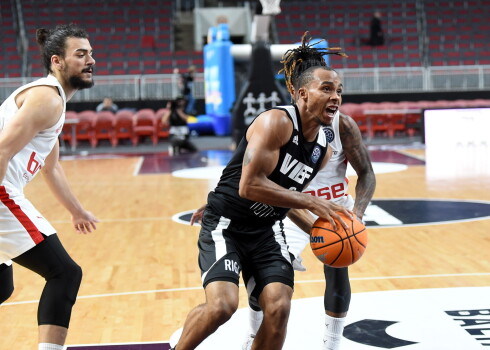 FIBA Čempionu līgas spēle basketbolā starp "VEF Rīga" un Vācijas "Brose Bamberg" komandām  "Arēnā Rīga".