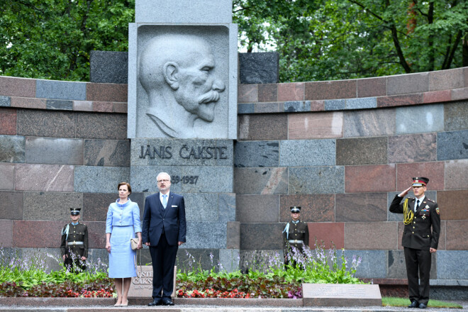 Valsts prezidenta inaugurācijas dienā, 08.07.2019. 