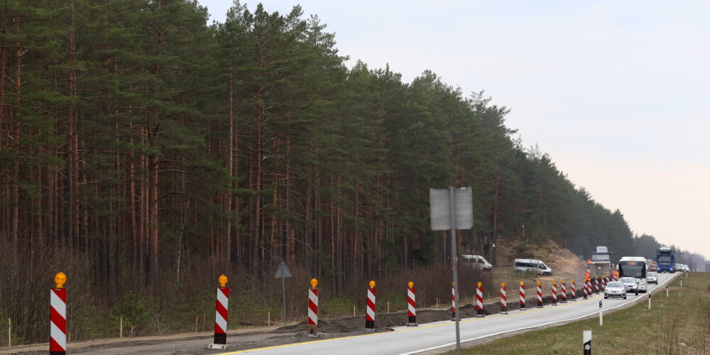 Latvijā plāno uzstādīt signālstabiņus posmos, kur pāri šosejai skrien mežazvēri