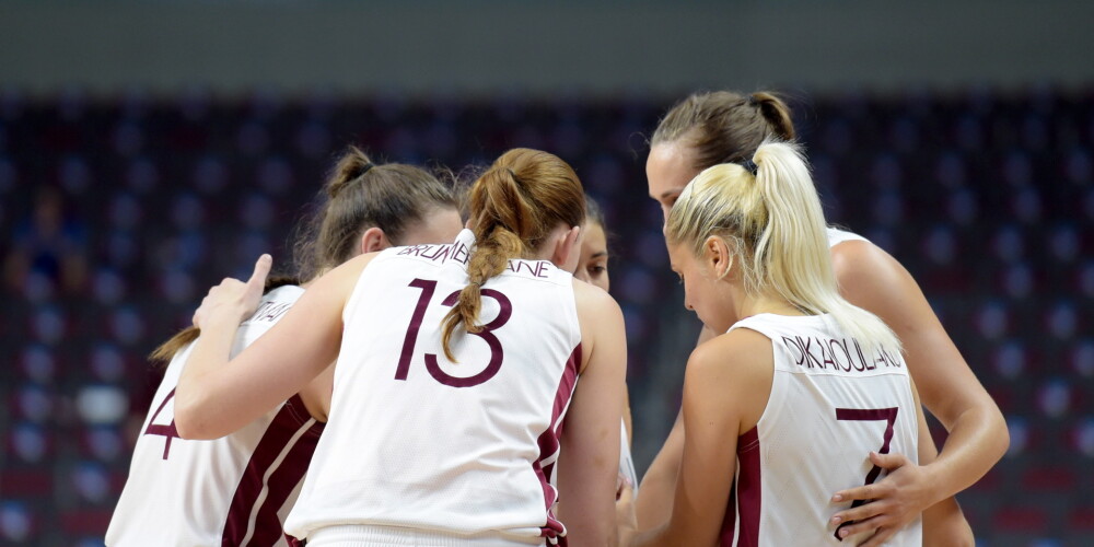 Latvijas basketbolistes Eiropas čempionāta kvalifikācijas mačā sagrauj Ziemeļmaķedoniju