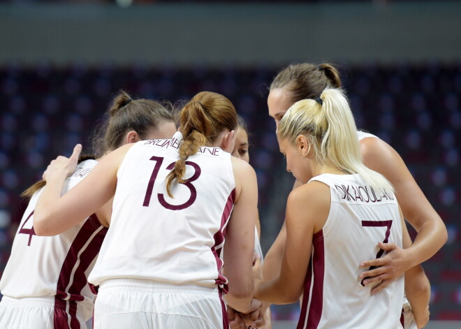 Latvijas basketbolistes Eiropas čempionāta kvalifikācijas mačā sagrauj Ziemeļmaķedoniju